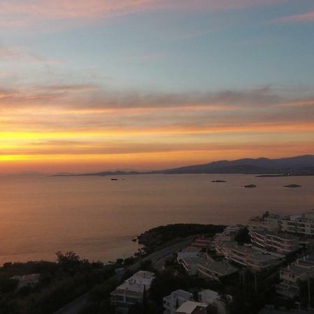 Saronida Summer Studio With Breathtaking View Lagonisi Esterno foto