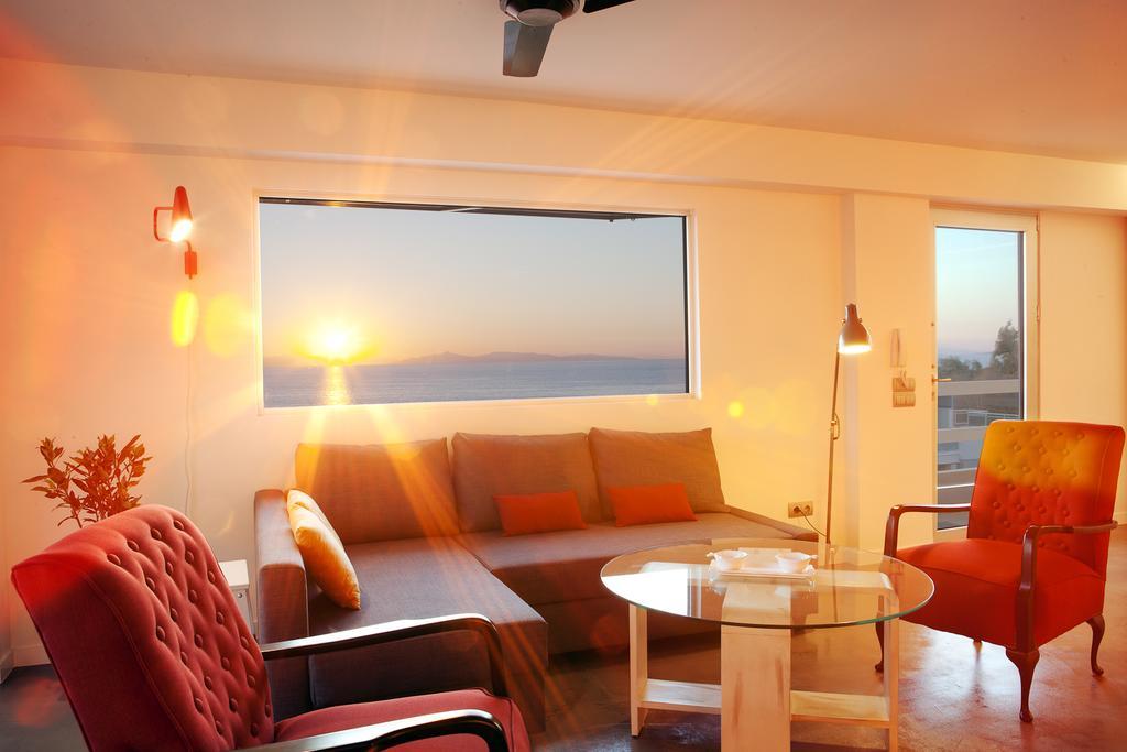 Saronida Summer Studio With Breathtaking View Lagonisi Esterno foto